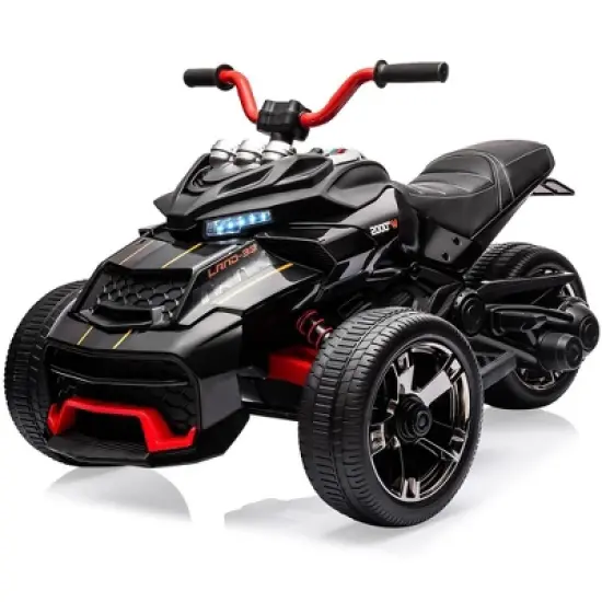 Kids Ride On Electric ATV for Kids with 3 Wheelers, 12V Battery Powered Car image {8}