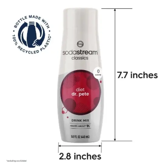 SodaStream Diet Dr Pete Sodamix - 14.9 fl oz image {6}