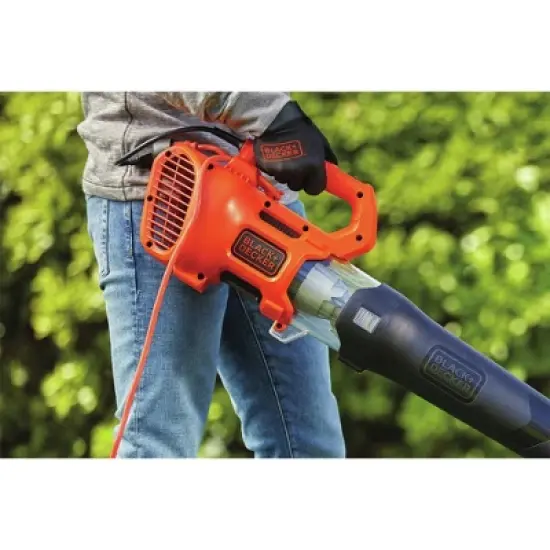 Black & Decker BEBL750 9 Amp Compact Corded Axial Leaf Blower image {6}