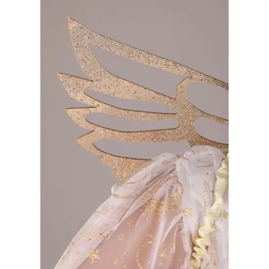 HalloweenCostumes.com Women's Plus Size Gold Starburst Angel Halloween Costume | Adult Plus Size Angel Costumes image {3}