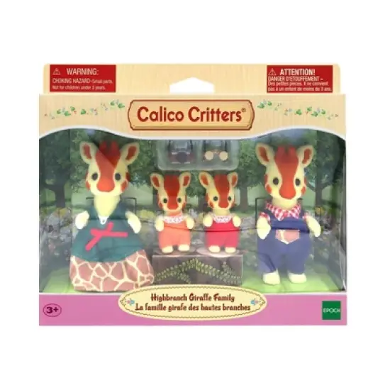 Calico Critters Highbranch Giraffe Family image {1}