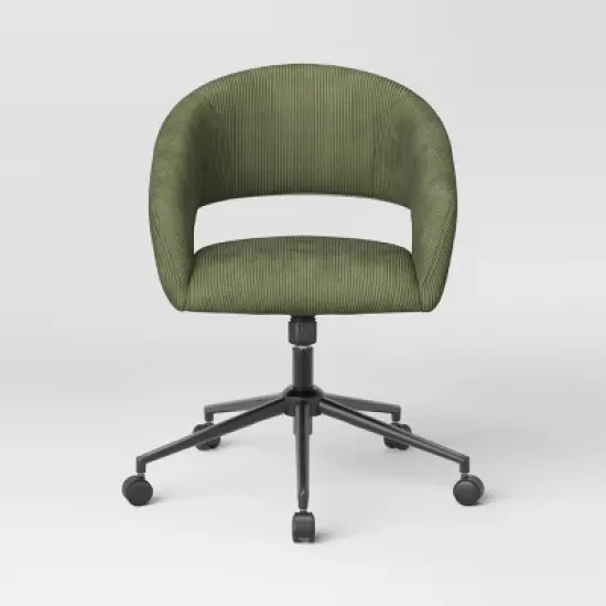 Rolling Swivel Barrel Back Office Chair - Room Essentials&trade; image {2}