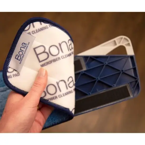 Bona Cleaning Products Reusable Mop Refill Multi Surface Microfiber Cleaning & Mopping Pads Value Pack - Unscented - 3ct image {1}