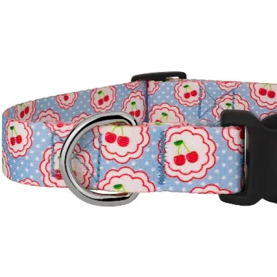 Country Brook Petz Deluxe Cherry on Top Dog Collar and Leash Limited Edition image {3}