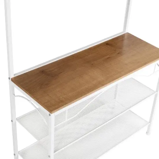 Honey-Can-Do Entry Way Hall Tree with Shelves image {2}