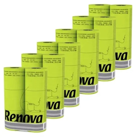 Roll-Lux Premium Soft 3-Ply 140-Sheet Lime Green Toilet Paper Rolls image {11}
