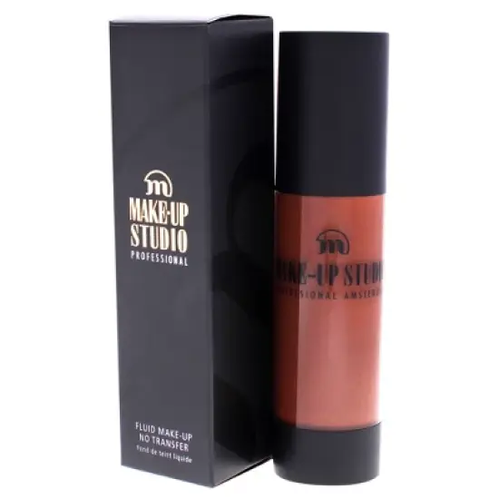 Fluid Foundation No Transfer - Dark Chocolate by Make-Up Studio for Women - 1.18 oz Foundation image {3}