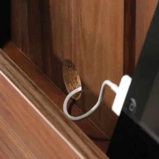 Queen Vista Key Headboard Blaze Acacia - Sauder image {10}