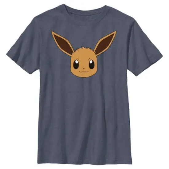 Boy's Pokemon Eevee Face T-Shirt image {5}