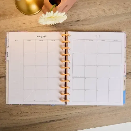 Happy Brands July 2025 - June 2026 Weekly/Monthly Planner 10.12"x11.5" Multicolor Sunday Brunch, Teacher Supplies image {20}