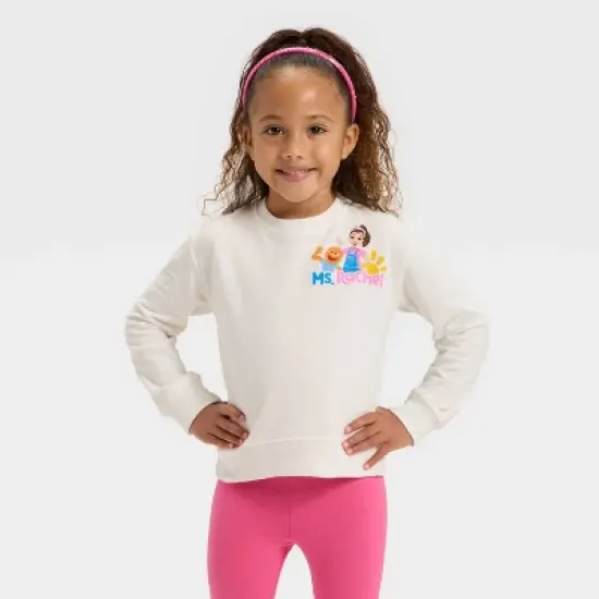 Toddler Ms. Rachel Herbie Fleece Pullover Sweatshirt - Ivory image {4}