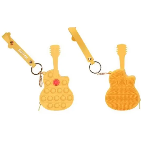 Link Bubble Popper Keychain Zipper Pouch Fidget Toy Pop Sensory Toy - Great Stocking Stuffer for Kids of All Ages image {1}