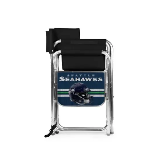 NFL Seattle Seahawks Portable Camp Chair with Table image {1}