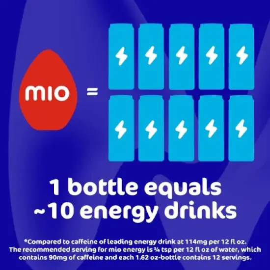 MiO Energy Wicked Blue Citrus Liquid Water Enhancer - 1.62 fl oz Bottle image {7}