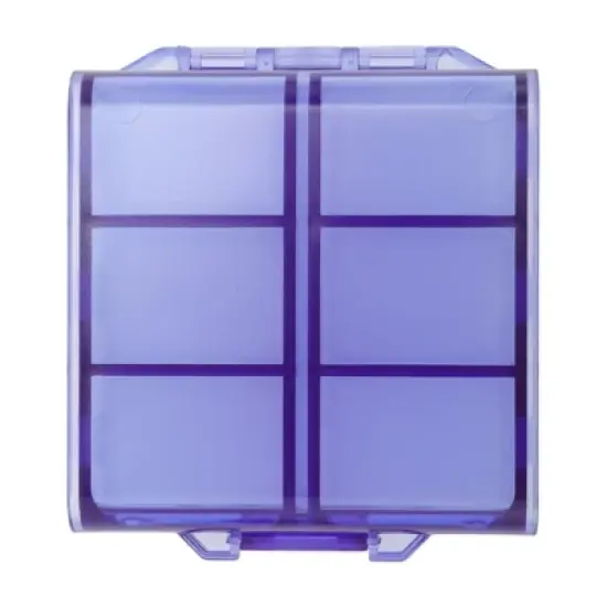 Unique Bargains 12 Grid Pill Case 1 Pc image {7}