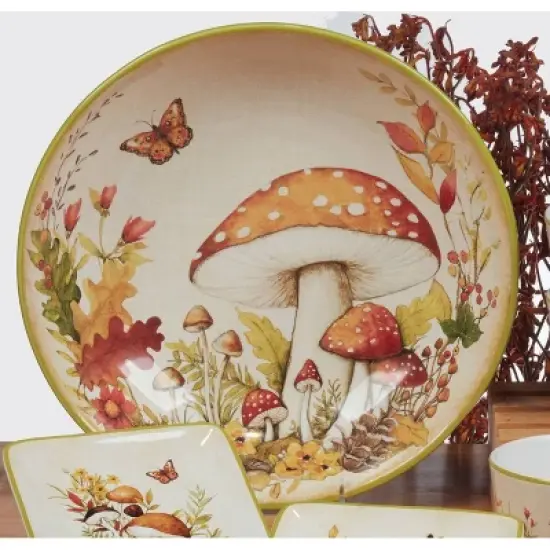 Certified International 128oz Woodland Critters Serving Bowl image {1}