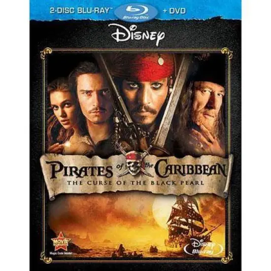 Pirates of the Caribbean: The Curse of Black Pearl (Blu-ray/DVD) image {1}
