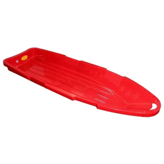 Emsco ESP 48" Sno Cruiser Toboggan TwoRider Sled Red image {4}