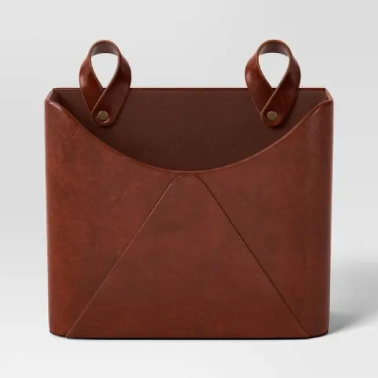 Faux Leather Wall Pocket -Threshold&trade; image {2}