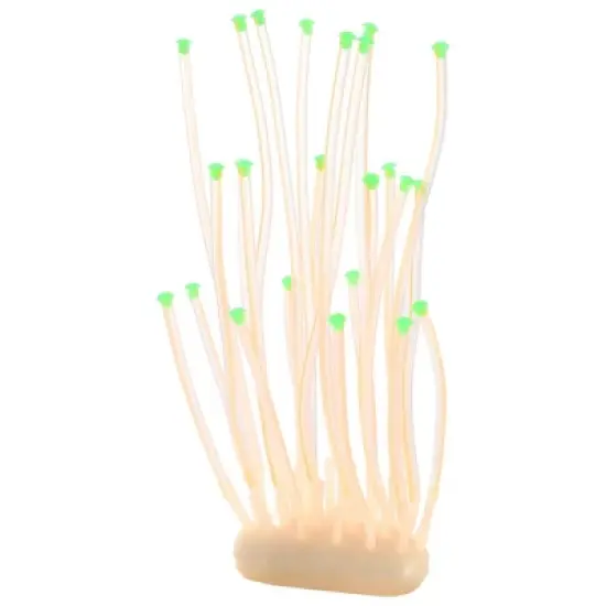 Unique Bargains Silicone Aquarium Simulation Coral Sea Urchins Ornaments 2.87"x8.27" 1 Pc image {9}