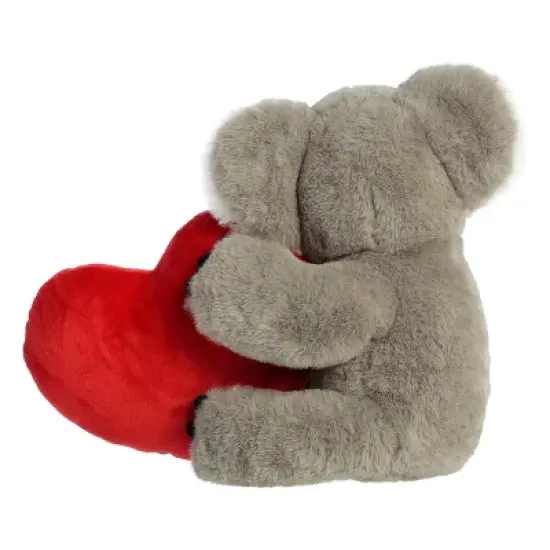 Aurora Val Sayings 7.5" Koalified To Be Mine Grey Stuffed Animal image {3}