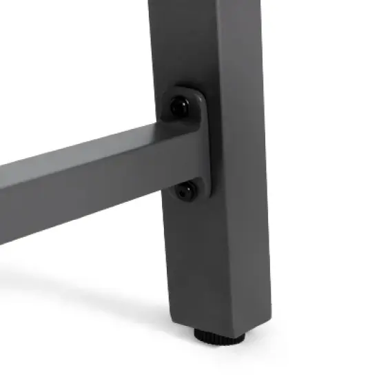 Greemotion 5pc Lyon 3-in-1 Outdoor Convertible Patio Dining Set with Cushioned Chairs Brown: Aluminized, UV-Resistant, 4-Seater image {12}