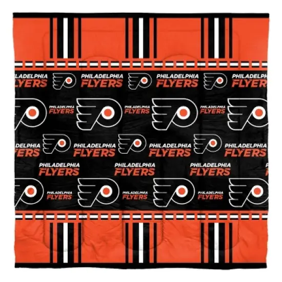 NHL Philadelphia Flyers Rotary Bed Set image {1}
