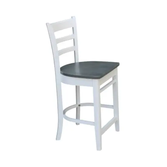 Emily Counter Height Barstool - International Concepts image {3}