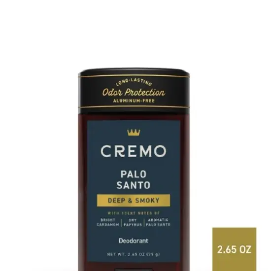 Cremo Solid Deodorant Palo Santo - 2.65oz image {7}