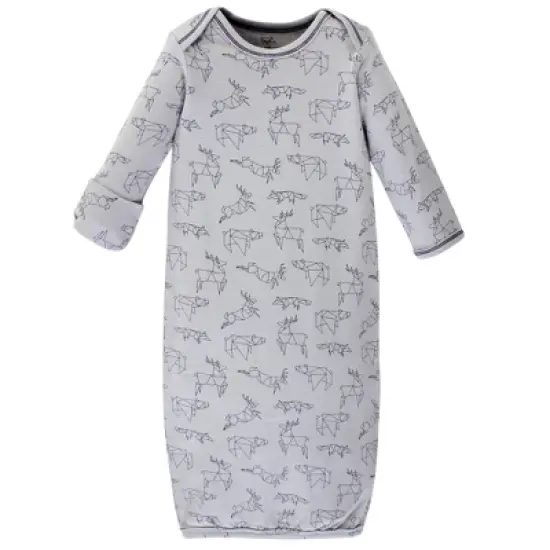 Touched by Nature Unisex Baby Organic Cotton Gowns, Constellation, Preemie/Newborn image {1}