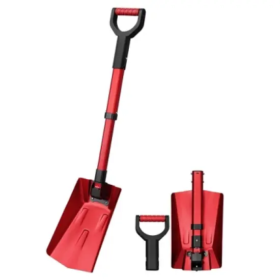 AstroAI 39" Folding Extendable Snow Shovel for Car image {7}