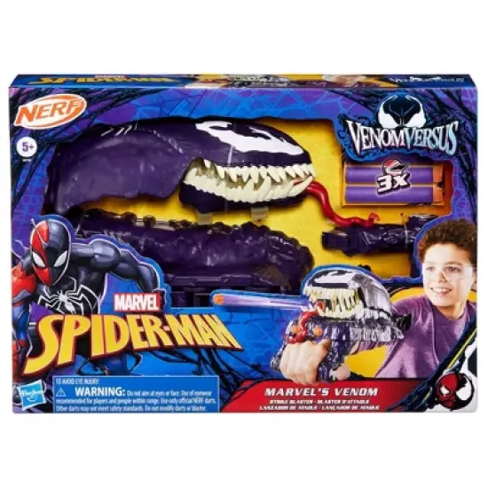 Marvel Spider-Man Venom vs Marvel&rsquo;s Venom Strike Blaster image {1}