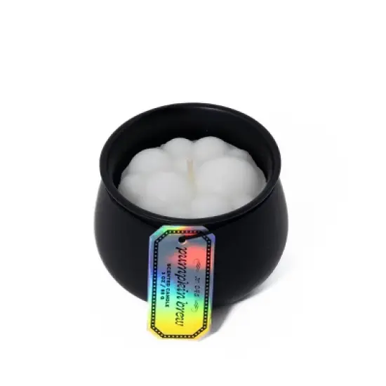3oz Ceramic Cauldron Candle - Bullseye's Playground&trade; image {1}
