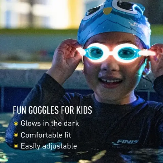 FINIS FlowGlows Kids Swim Goggles image {2}