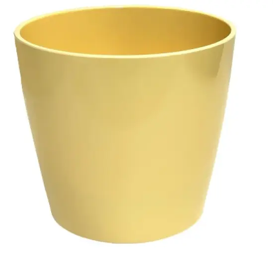 Tierra Garden 7" Round Self-Watering Bamboo Pot image {30}