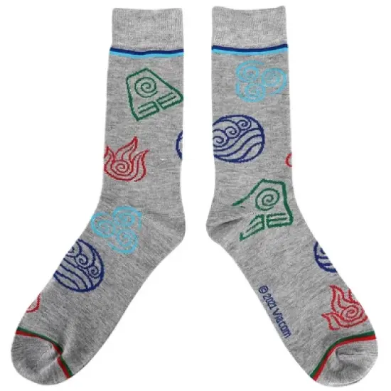 Avatar The Last Airbender 5 Pack Crew Socks Set for men image {3}