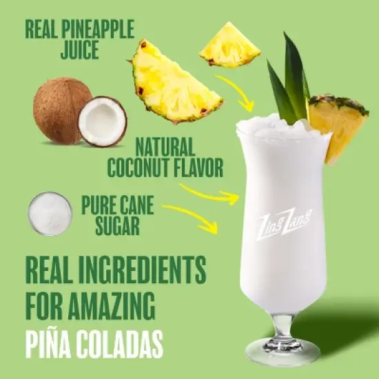 Zing Zang Pina Colada Mix - 32 fl oz Bottle image {2}
