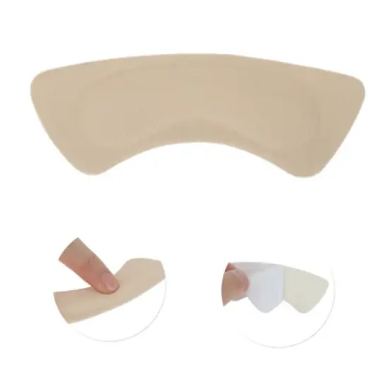 Unique Bargains Fan-shaped Heel Pads 6 Pair image {2}