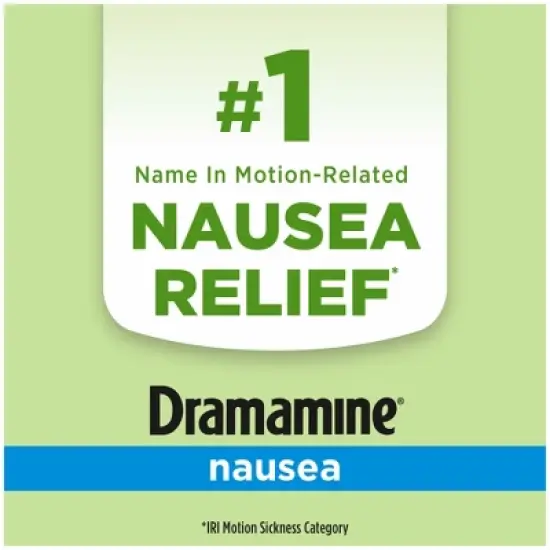 Dramamine-N Long Lasting Nausea Relief Tablets for Nausea, Dizziness & Vomiting - 10ct image {4}