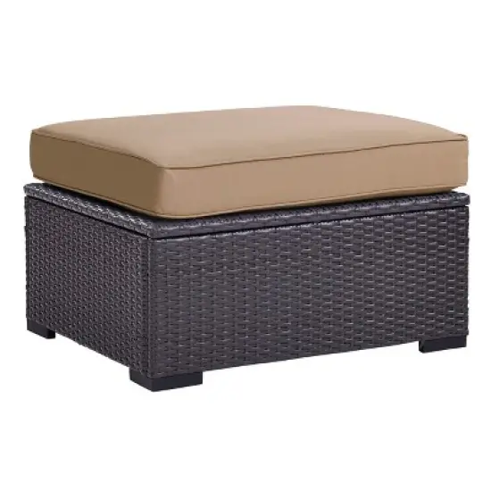 Biscayne Ottoman with Mist Cushions - Crosley image {4}