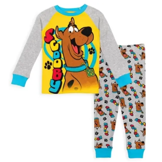 Scooby-Doo Scooby Doo Pajama Shirt and Pants Sleep Set Little Kid to Big Kid image {7}