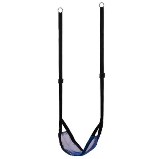 PLAYBERG Indoor and Outdoor Patio Playground Kids Fun Hanging Mesh Fabric Tree Swing with Adjustable Strap image {7}