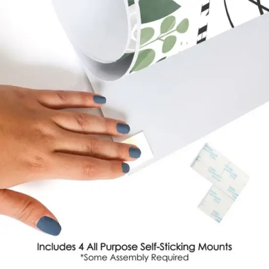 Big Dot of Happiness Boho Botanical Baby - Greenery Baby Shower Decorations Party Banner image {5}