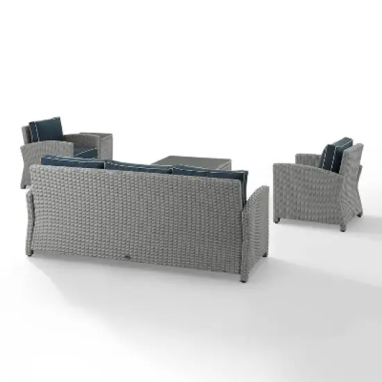 Bradenton 5pc Outdoor Wicker Sofa Set - Crosley
 image {7}