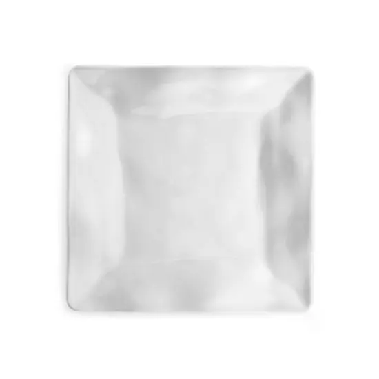 Q Home | Ruffle 7.5" Melamine Square Salad Plate, Set of 4 image {1}