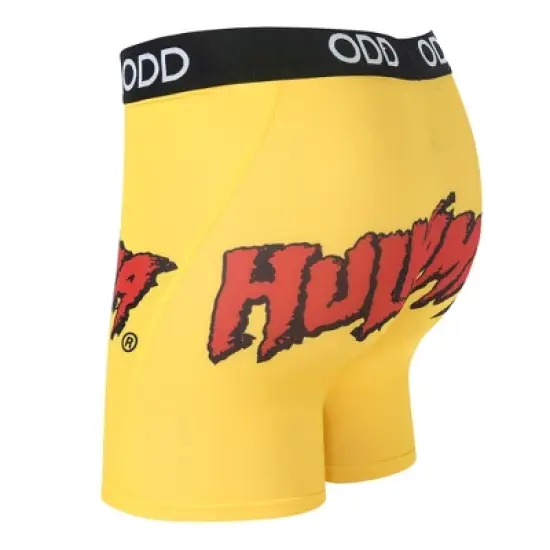 Odd Sox, Hulk Hogan Hulkamania, Men's Funny Underwear Boxer Briefs, Novelty Graphic Prints image {3}