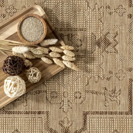 nuLOOM Candace Traditional Vintage Indoor/Outdoor Area Rug image {5}