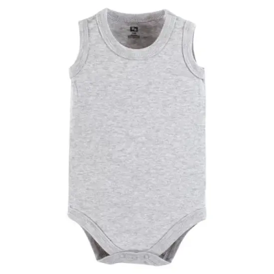 Hudson Baby Infant Boy Cotton Sleeveless Bodysuits, Butter Me Up Lobster image {6}