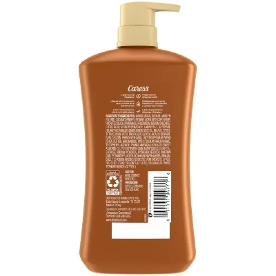 Caress Shea Butter & Brown Sugar Exfoliating Body Wash for Women - 30 fl oz image {1}