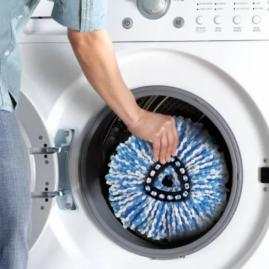 O-Cedar EasyWring RinseClean Spin Mop & Bucket System image {7}